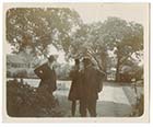 Drapers Alms Houses grounds ca 1905[Photo]